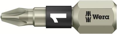 Wera 3855/1 TS Bits Pozidriv, RVS, PZ 1 x 25 mm - 1 stuk(s) - 05071020001 Wera 3855/1 TS Bits Pozidriv, RVS, PZ 1 x 25 mm - 1 stuk(s) - 05071020001