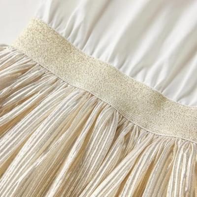 Kinderjurk met korte mouwen 116 ecru Kinderjurk met korte mouwen 116 ecru