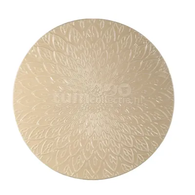 PTMD Wanddecoratie Milagros Metaal Crème Ø90cm PTMD Wanddecoratie Milagros Metaal Crème Ø90cm