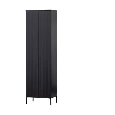 Woood Gravure kast Zwart