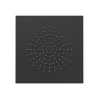 Hoofddouche Tres Plafond 38x38 cm Mat Zwart - thumbnail