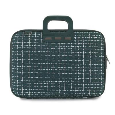 Bombata laptoptas Tweed 15,6 inch 43 x 33 x 7 cm nylon groen