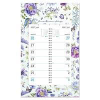 Janneke Brinkman Omlegweek (op schild) 2027 Blauwe Bloemen - thumbnail