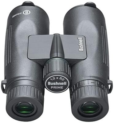 Bushnell Prime 12x50 verrekijker, IPX7 waterdichte verrekijker met volledig multi gecoate optica en EXO barrièrelensbescherming