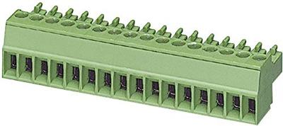Phoenix Contact 1803633 Female behuizing (kabel) MC Totaal aantal polen: 8 Rastermaat: 3.81 mm Inhoud: 1 stuk(s) Phoenix Contact 1803633 Female behuizing (kabel) MC Totaal aantal polen: 8 Rastermaat: 3.81 mm Inhoud: 1 stuk(s)