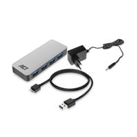 AC6120 - Hub - 4 poorten - USB-A, USB 3.2 gen1 - grijs - thumbnail