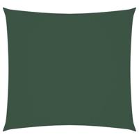 VidaXL Zonnescherm vierkant 6x6 m oxford stof donkergroen - thumbnail
