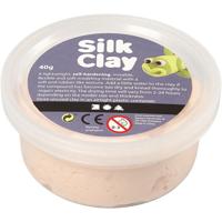 Silk Clay - licht roze, 40gr. - thumbnail