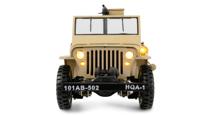 Amewi Jeep Willys MB Scale Crawler 1:14 Brushed RC auto Elektro Crawler 4WD RTR 2,4 GHz - thumbnail
