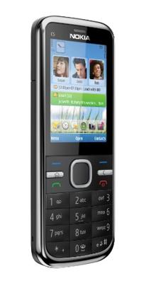 Nokia C5-00, 5MP, 1GHz, mobiele telefoon, Black EU zonder Simlock, zonder branding, zonder contract