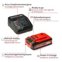 Einhell Power X-Change PXC Starter Kit 4512159 Accu en acculader voor gereedschap 18 V 4000 mAh Li-ion - thumbnail