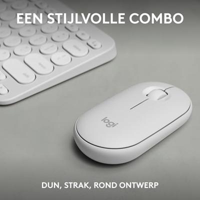 Logitech Pebble 2 Combo toetsenbord Inclusief muis RF-draadloos + Bluetooth QWERTY US International Logitech Pebble 2 Combo toetsenbord Inclusief muis RF-draadloos + Bluetooth QWERTY US International