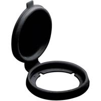 Schlegel AK22RR SW Beschermkap voor USB-/RJ45-inbouwbussen AK22RR SW Zwart 1 stuk(s) - thumbnail