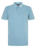 Petrol Polo Short Sleeve M-1060-pol934 Poloshirts 5195 Marble Blue - thumbnail