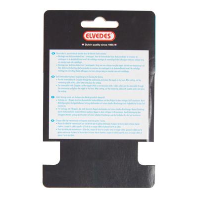 Elvedes Rem binnenkabel 3000 mm 1×19 draads rvs ø1,5mm met t-nippel ø7 × 6mm