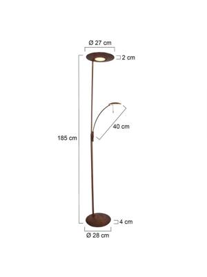Steinhauer LeeslampZenith LED brons - 7860BR
