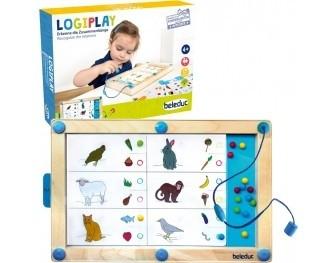 Beleduc logiplay houten magneetspel