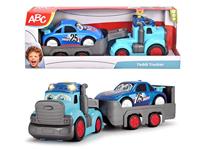 ABC teddi trucker transporter met raceauto - thumbnail