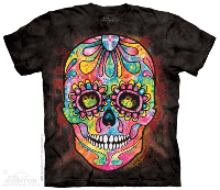 T-Shirt Mountain Artwear Day of the Dead L - thumbnail