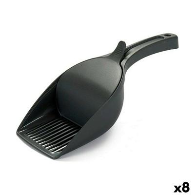 Stofblik Stefanplast Antraciet Plastic 12 X 7 X 27, 5 cm 7 x 27,5 x 12 cm (8 Stuks)