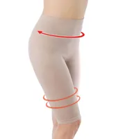 Fine Woman corrigerende boxershort lange pijpjes - Shapewear boxershort - XL - Huidskleur - corrigerende corrigerende corrigerende corrigerende - - thumbnail