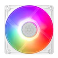 SilverStone vista 120 argb case fan (wit, 120 x 120 x 25 mm, pwm) - thumbnail