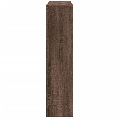 Radiatorombouw 149x20x82 cm bewerkt hout bruin eikenkleurig Radiatorombouw 149x20x82 cm bewerkt hout bruin eikenkleurig