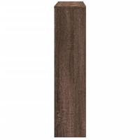 Radiatorombouw 149x20x82 cm bewerkt hout bruin eikenkleurig - thumbnail