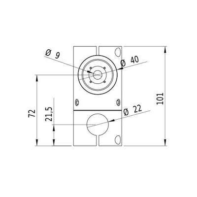 Picotronic Lasermodule Lijn Rood 50 mW LB658-50-24(40x210)