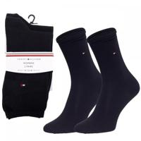 Tommy Hilfiger 2-pack sokken - Naadloze Dames katoenen sokken - thumbnail