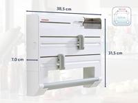 Keukenrolhouder Leifheit 25723 Wit Wit/Grijs Plastic - thumbnail