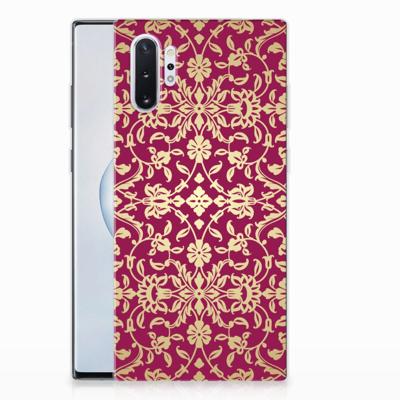 Siliconen Hoesje Samsung Galaxy Note 10 Plus Barok Pink