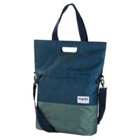 Urbanproof Urban proof fietsshopper blauw-groen 20l - thumbnail