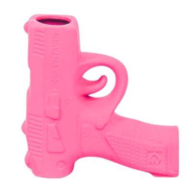 Housevitamin vaas mat neon roze 12 cm | 6 stuks