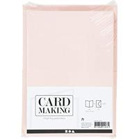 Creativ Company Https://www.cchobby.nl/kaarten-en-enveloppen-afmeting-kaart-10-5x15-cm-afmeting-envelop-11-5x16-5-cm-110-220-pastelkleuren-50-set-1-doos - thumbnail