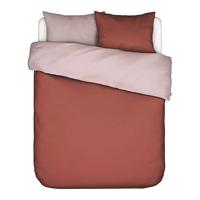 Covers En Co Covers & Co Two In One Dekbedovertrek - 2-persoons (200x200/220 Cm + 2 Slopen) - Percal Katoen - Rust - thumbnail