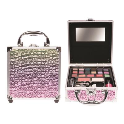 Casuelle Make-Up Koffer Rainbow Bubbles Holografisch
