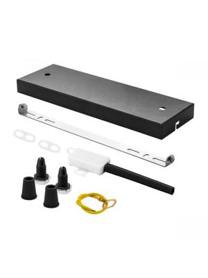 Home sweet home plafondkap 2 lichts - zwart Home sweet home plafondkap 2 lichts - zwart