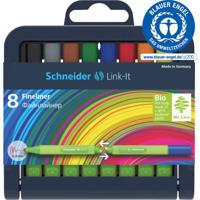 Schneider S-191298 Fineliner Link-It 0,4mm Assorti 8 Stuks - thumbnail