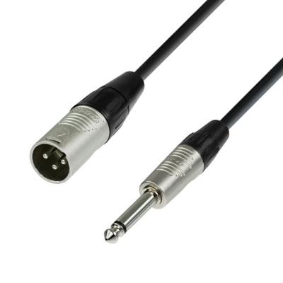 Adam Hall 4 Star MMP 1000 Rean verloopkabel 1x XLR male naar 1x jack mono 10m Adam Hall 4 Star MMP 1000 Rean verloopkabel 1x XLR male naar 1x jack mono 10m