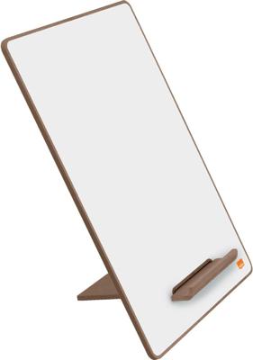 Nobo Mini whiteboard, magnetisch, met standaard, ft A4, pak van 4 stuks Nobo Mini whiteboard, magnetisch, met standaard, ft A4, pak van 4 stuks