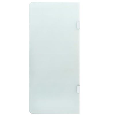 VidaXL Urinoirschot 90x40 cm gehard glas