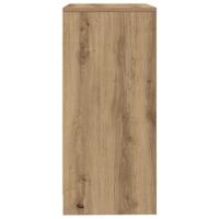 Dressoir ambachtelijk spaanplaat hout ambachtelijk 57x34x76 cm - thumbnail