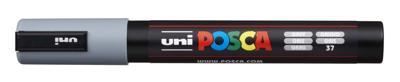 Paintmarker Uni POSCA PC5M medium grijs