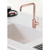 Hotbath Cobber Keukenmengkraan Draaibaar Verouderd Messing CB041 - thumbnail