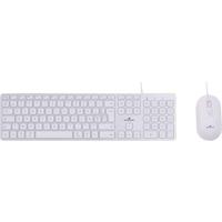 Bedraad toetsenbord en muiscombinatie - BLUESTORK - KB Mac - Mac-compatibel - Wit - thumbnail