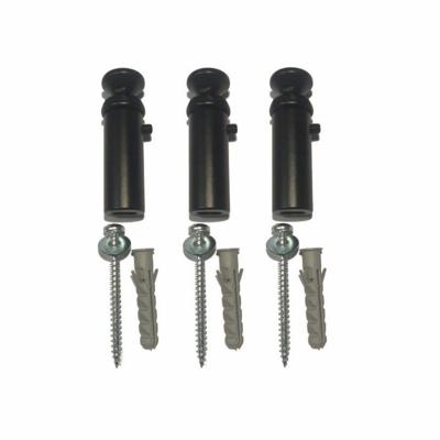 Wiesbaden Elara Bevestiging set tbv de 760/1185/1817 matzwart Wiesbaden Elara Bevestiging set tbv de 760/1185/1817 matzwart