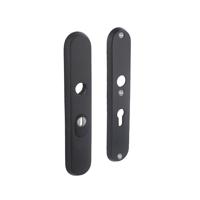 Intersteel Veiligheidsschilden SKG3 doorgaand PC72mm kerntrekbeveiliging - mat zwart - thumbnail