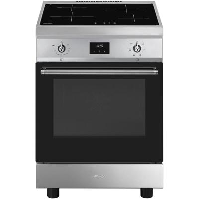 Smeg C6IMXT2 Inductie fornuis Grijs