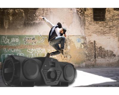 JVC RV-NB300DAB draagbare stereo-installatie Analoog & digitaal 60 W Zwart